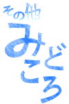 その他みどころ